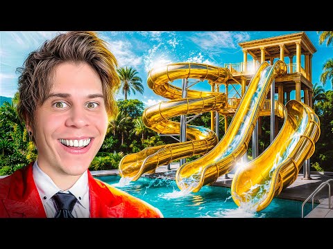ME ESTOY HACIENDO DE ORO | Waterpark Simulator #4