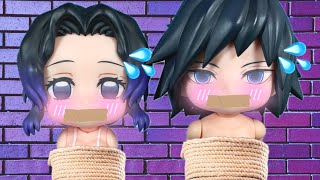 【Demon Slayer】拘束される胡蝶しのぶと冨岡義勇⁉︎ #demonslayer #kimetsunoyaiba #鬼滅の刃 