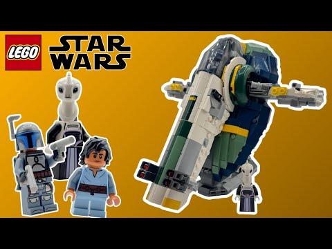 LEGO Star Wars 75433 JANGO FETT'S STARSHIP Early Review!