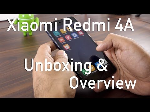 (ENGLISH) Xiaomi Redmi 4A Budget Smartphone Unboxing & Overview