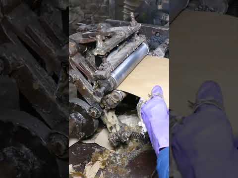 textile Paper cone making technique