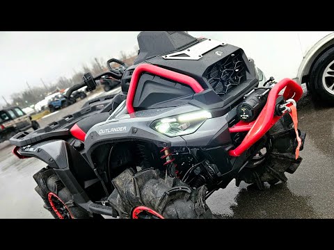 Picking Up His New 2025 Can-Am Outlander XMR 1000r