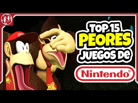 Los 15 PEORES JUEGOS en la HISTORIA de Nintendo