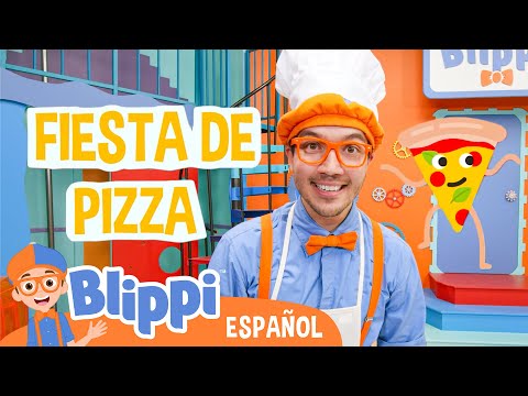 La fiesta de pizzas de Blippi | Blippi Español | Videos educativos para niños | Aprende y Juega