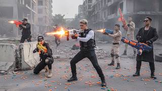 LTT NERF WAR : Seal X Nerf Guns Fight Shadow Syndicate Elite Tactical Mission Base Assault