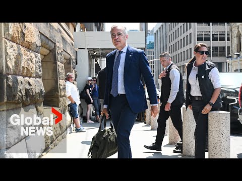 YouTube video thumbnail: Carney Meets With Cabinet, Premiers on Response to Trump's Increased Tariffs