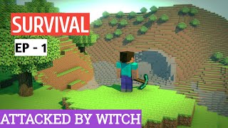 MINECRAFT Survival - Ep 1. | Minecraft bedrock edition series