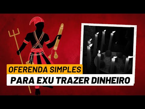 Oferenda simples para Exu abrir seus caminhos financeiros.