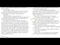 Character Behavior and Events Analysis