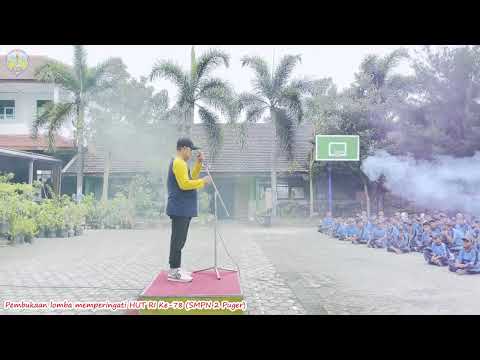 PEMBUKAAN LOMBA HUT RI KE-78 SMPN 2 PUGER