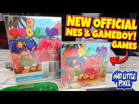 NEW RARE NES & Game Boy Games FINALLY Get OFFICIAL Release! Rodland