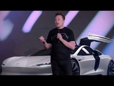 LIVE: Tesla's unveils a masterpiece: The Tesla that will change the car industry forever - Tesla CEO