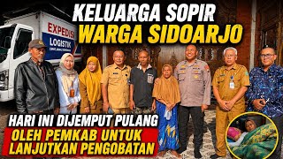 SOPIR WARGA SIDOARJO BERSAMA PEMKAB AKHIRNYA JEMPUT PULANG ISTRI DAN ANAKNYA DI PONDOK PAK PURNOMO 