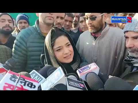 Iltija Mufti visited Behibaag Kulgam for Condolence, she said BJP didn't take responsibility