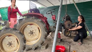 Girl Repair Restores 1500 horsepower machine abandoned for 35 years \ Lý Tiểu Tân
