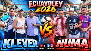 ECUAVOLEY 😱 KLEVER 🆚 NUMA
