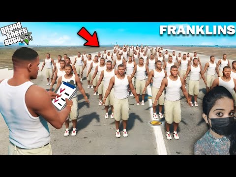 1000 Franklin Controls Los Santos | Shinchan & Iron Man - GTA 5