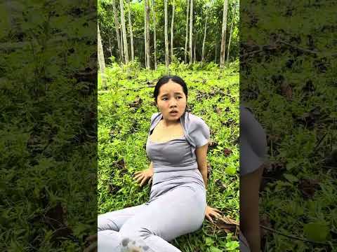 help - a gorilla🦍 attacked me😱 #survival #campping #bushcraft #gorilla