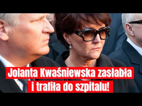 Jolanta Kwaśniewska zasłabła i trafiła do szpitala  Były prezydent szybko zareagował!