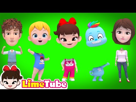¿De quién es esta cara? y Canciones infantiles | Nursery Rhymes & Kids Songs