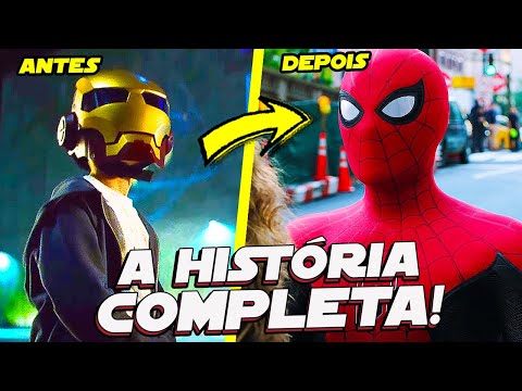 A VERDADEIRA HISTORIA COMPLETA DO HOMEM ARANHA - UNIVERSO MARVEL