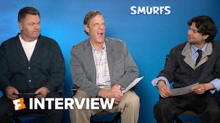 The 'Smurfs' Cast Go Crazy and Share Their Favorite Rihanna Secrets
