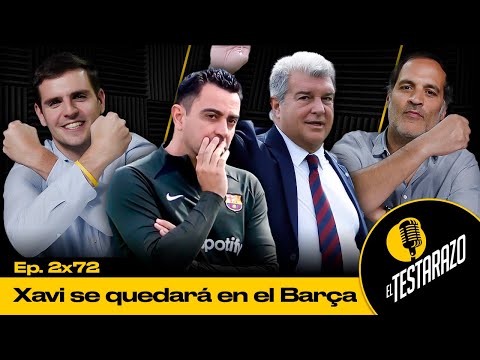 RIDÍCULO, RUEDA de PRENSA de XAVI y LAPORTA.