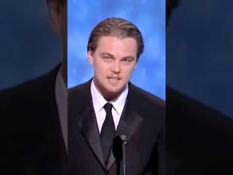 Leonardo dicaprio paid tribute to Robert De Niro#celebrity #shorts #interview