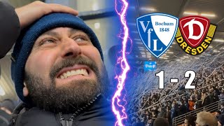 BITTERE NIEDERLAGE ABER SUPER STIMMUNG - STADIONVLOG | BOCHUM VS DRESDEN
