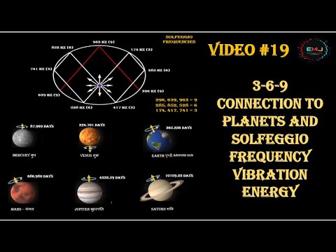 Video #19: Explore Secrets of Planets and Solfeggio Frequency Energy Vibration