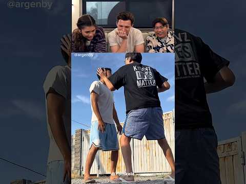 Tom Holland React To Viral Funny Video #funny #tomholland #comedy