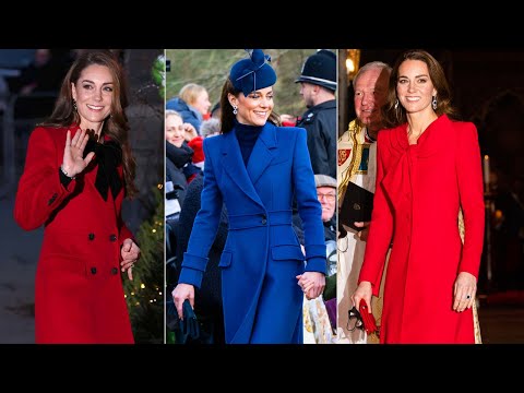 Christmas Outfits of the Princess of Wales Through the Years #royalchristmas #PrincessofWales