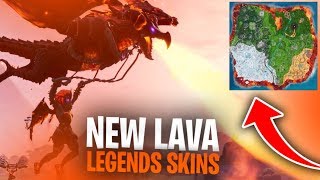 brand new lava legends skins new ltm w ninja marcel - fortnite valkyrie skin lava