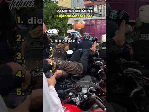 Kejebak Macet Core | Ranking Moment #shorts #viralvideo