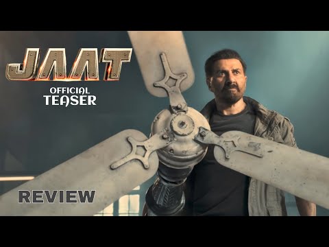 Jaat Movie Teaser Review | Sunny Deol, Randeep Hooda, Sunny Deol Jaat Movie Release Date