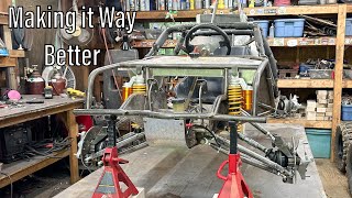 Adding Long Travel Suspension to my Mini Lifted Muscle Car Project - Part 2