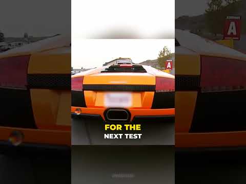 Can a Supercar Escape a Speed Camera? #vizonvoice #shorts #viral #lemborghini