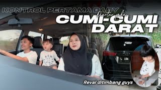 ANTAR KONTROL BABY PAKAI CUMI" DARAT ‼️