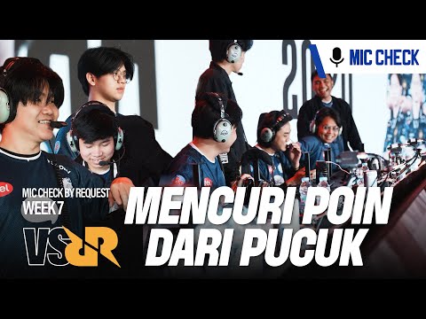 LAGA MUSIM DINGIN | #MICCHECK VS RRQ MPL ID Season 14