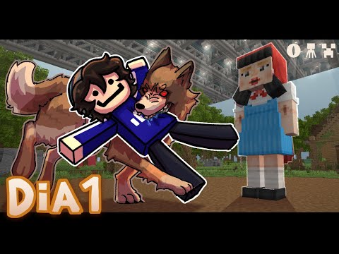 Quackity Se Une a Los Squid Games En Minecraft (Día 1)