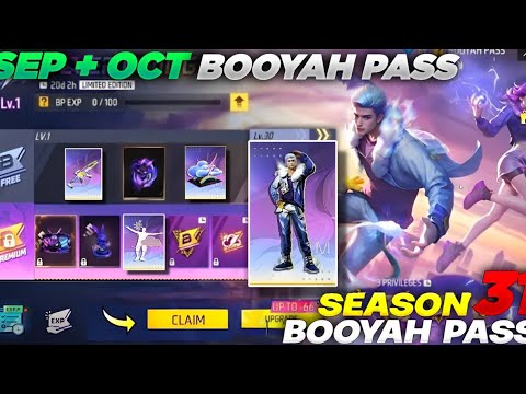 August Booyah Pass 2025 | October Booyah Pass | next booyah pass free fire | free fire new event