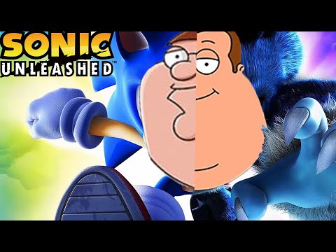 Peter Griffin & Joe Swanson in SONIC UNLEASHED!