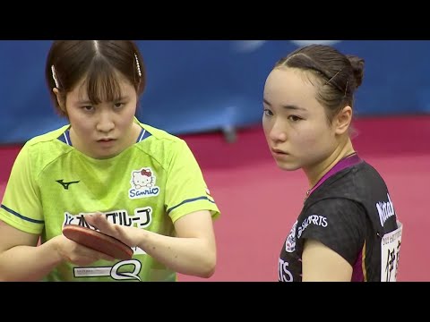 【プレイバック】女子準々決勝 伊藤美誠 vs 平野美宇｜第3回パリ五輪日本代表選考会｜Ito Mima vs Hirano Miu