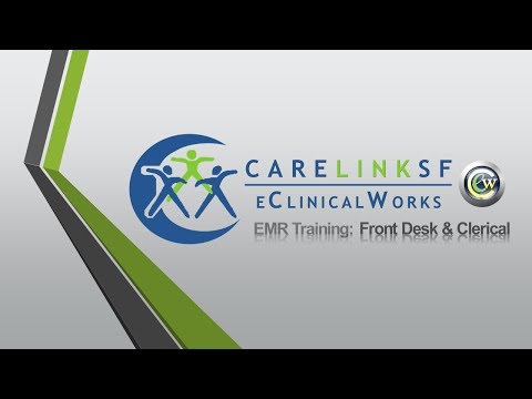 Eclinicalworks Front Office User Guide, Jobs EcityWorks