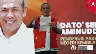 Ayuh kita kekalkan HARAPAN di Negeri Sembilan- 31 Julai 2026