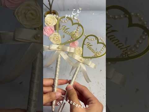 DIY NIKKAH PEN 🕊️