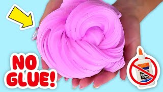 Testing VIRAL NO GLUE Slime recipies 😳