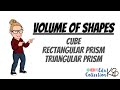 Volume and Area of Prisms