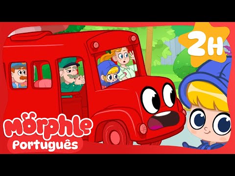 O Ônibus Quebrou 🚌⚠️ | Maratona do Morphle! | Desenhos Animados Infantis em Português