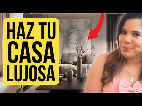 IDEAS para DECORAR tu CASA ELEGANTE Y LUJOSA gastando MUY POCO